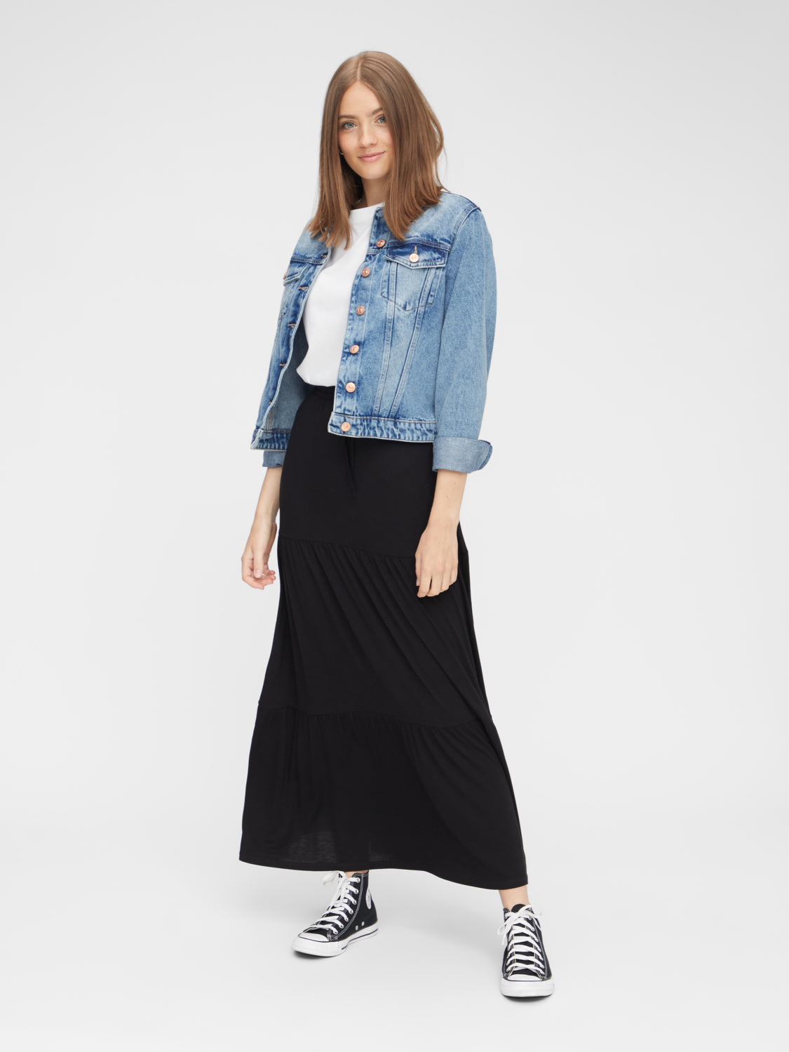 PCNEORA Skirt - Black